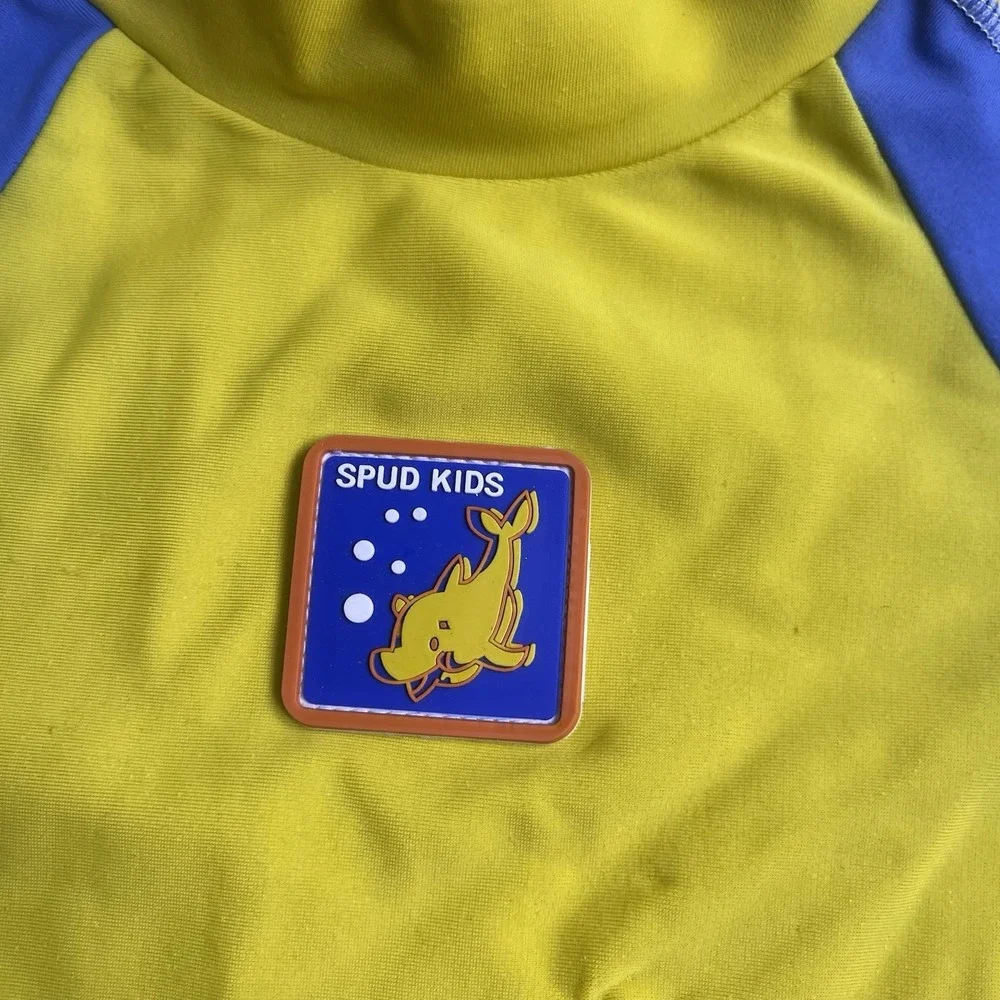 Vtg Spud Kids Dolphin Surf Shirt Kids Size 2T